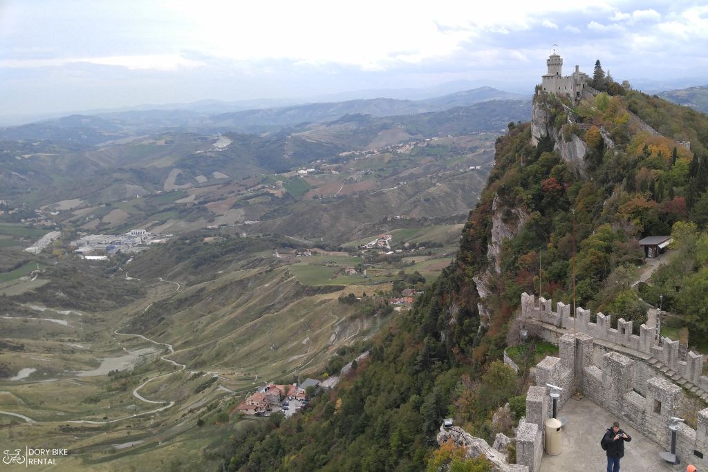 Riccione San Marino in bicicletta