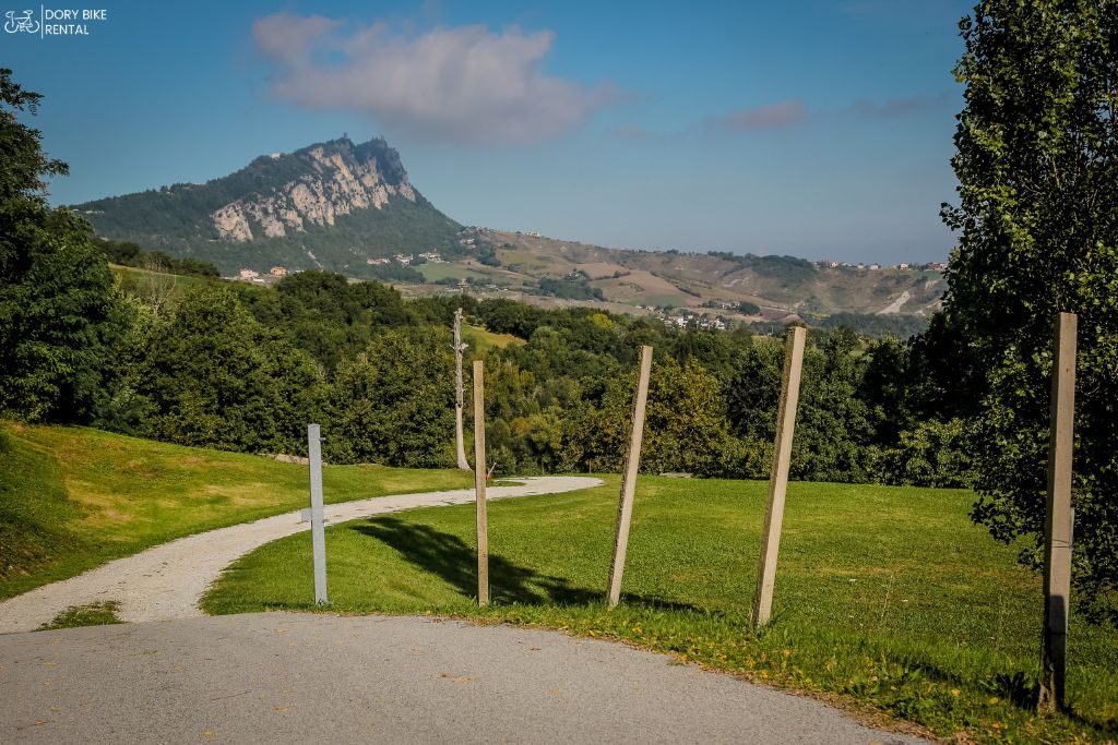 come raggiungere San Marino in bicicletta
